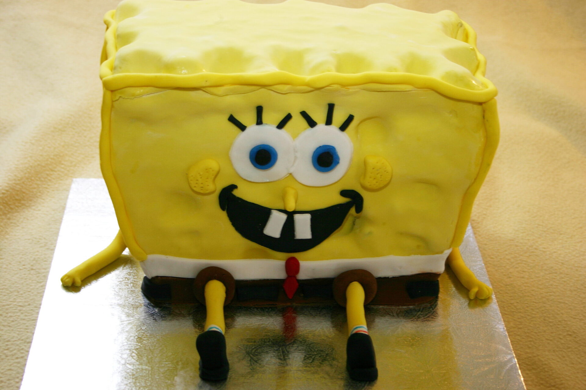 Spongebob Cake💛 . . . #kookirookie #kookirookiebalikpapan #fyp #birth... |  TikTok