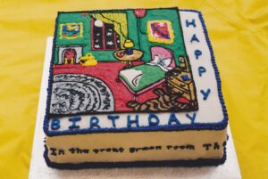 Books cake | Baby shower cake with favorite kiddies books | Jenny Wenny |  Flickr