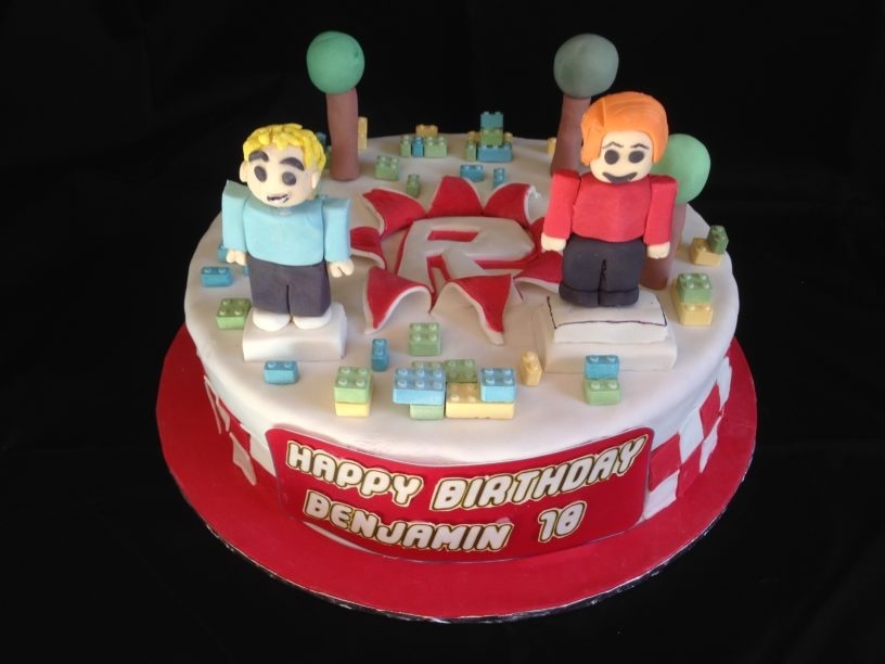 Lego Roblox Birthday Cake Jerusalem Temptations Israel - roblox games cake