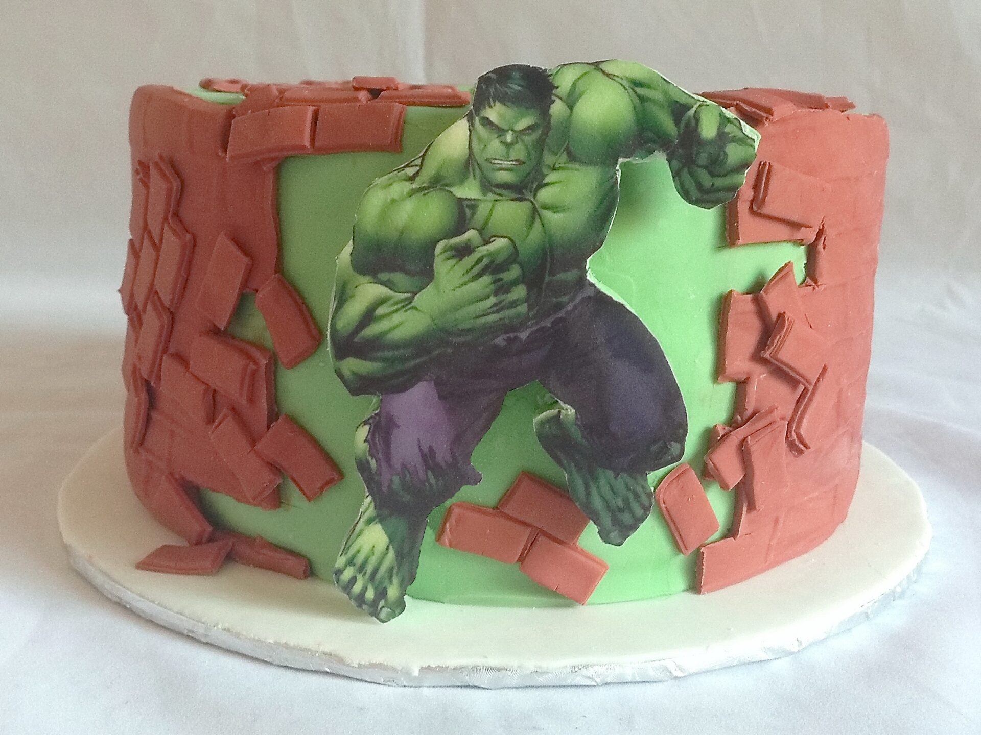 Send Hulk Fondant Cake Online in India at Indiagift.in